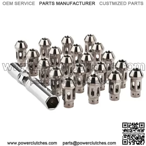 50mm titanium alloy hollow nut M14*1.5