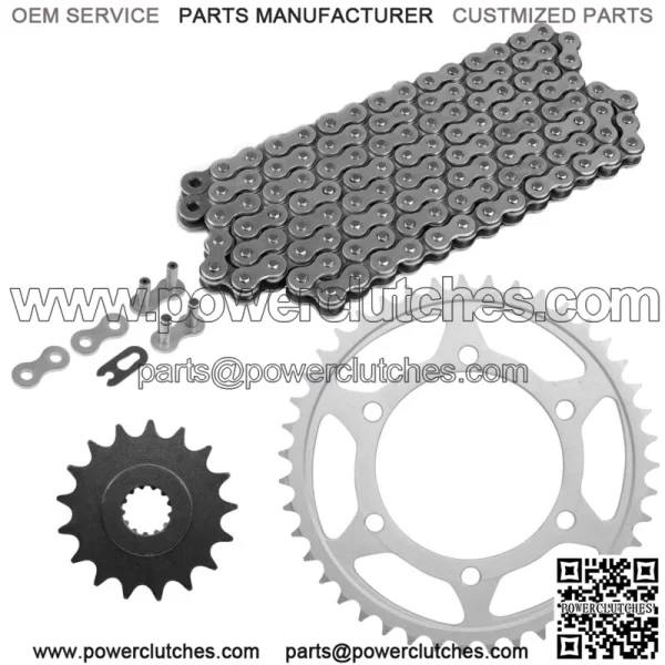 Drive Chain and Sprockets for Yamaha YZF-R7 1999 Link 180 Pitch 530