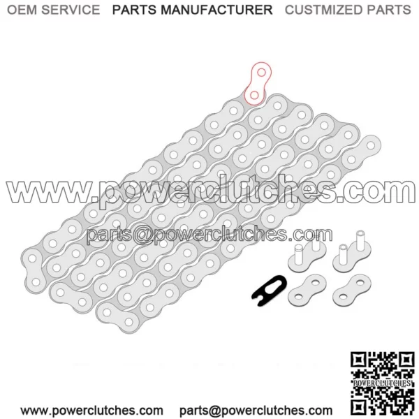 Drive Chain for Kawasaki ZX1200 Ninja ZX-12R 2000-2005 530 Pitch 116 Links - Image 2