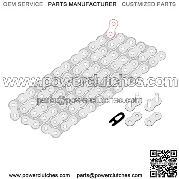 Drive Chain & Sprockets for Kawasaki KX250X 2021-23 520 Pitch 114 Link - Image 2