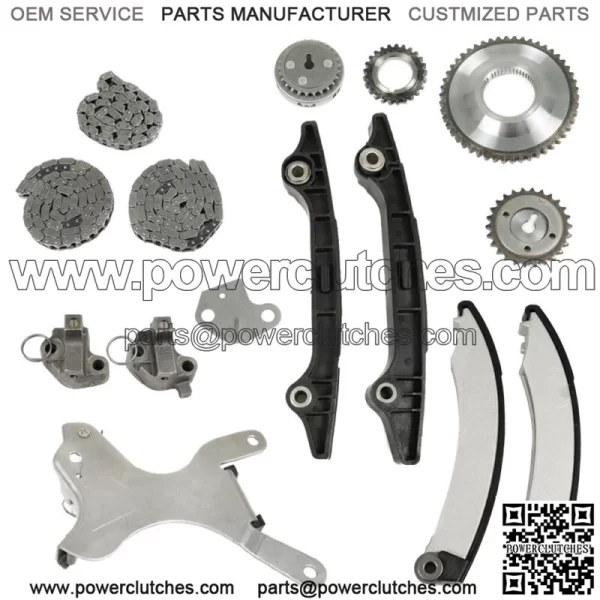 Timing Chain Kit for 04-13 Jeep Liberty Dodge Dakota Ram1500 3.7L (NGC Cam Gear)