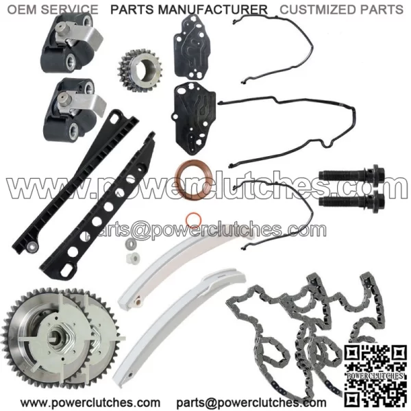 For F150-350 Navigator 5.4L Triton SOHC Timing Chain Kit with VVT Phasers