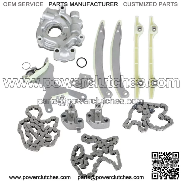 Timing Chain Kit w/o Gear Oil Pump For 1999-2008 DODGE JEEP 4.7L SOHC