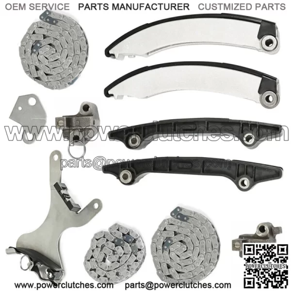 For Chrysler Dodge 3.7 226 SOHC VIN K Timing Chain Kit w/o Gears 2002-2011