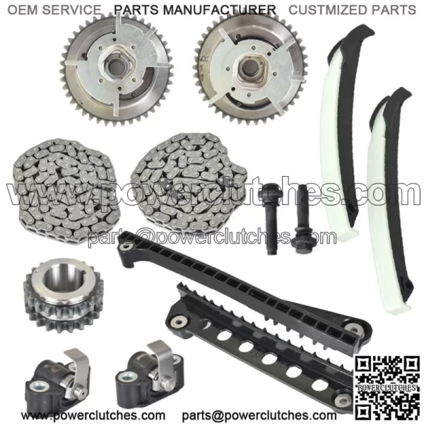 Fits 2004-2008 Ford F150 F250 Lincoln TRITON 3-Valve 5.4L Timing Chain Kit