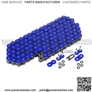 O-Ring Blue Drive Chain for Yamaha Raptor 700 YFM700R Se 2006-2013 (For: Yamaha Raptor 700)