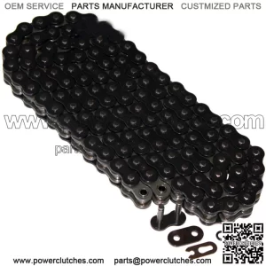 O-Ring Drive Chain for Yamaha Raptor 700 YFM700R Se 2006-2013 Black (For: Yamaha Raptor 700)