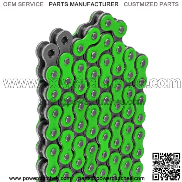 Green Drive Chain for Yamaha Blaster 200 YFS200 1988-2006 (For: Yamaha YFS200) - Image 3