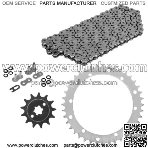 O-Ring Drive Chain & Sprockets Kit for Yamaha Blaster 200 YFS200 1988-2006 (For: Yamaha YFS200)