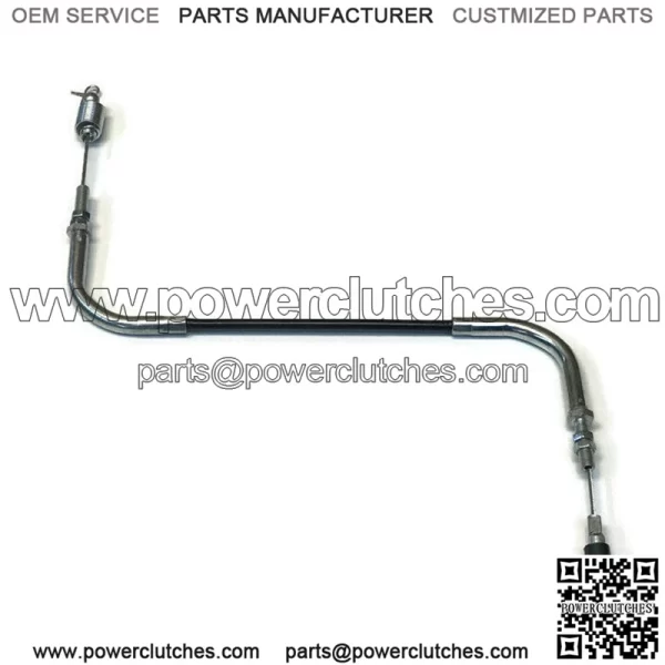 Accelerator Throttle Cable replaces OEM Club Car 1013163 for Gas Golf Cart Car