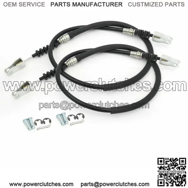 Golf Cart Rear Brake Cables for Club Car DS 1981-1999 1011403 1011125 1016761-01