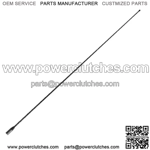 BRAND NEW RADIO ANTENNA MAST ASSEMBLY WITH 6MM BASE FOR GMC CHEVROLET OLDS PONTIAC (For: More Than One Vehicle)
