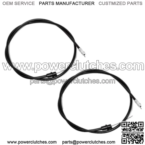 (2 pcs) Shift Cable Fits John Deere 21" Walk Behind GC00578 AM107139