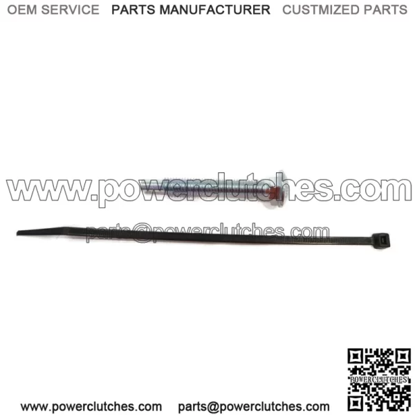Clutch cable for deck engagement with bolt and clamp fits Husqvarna 532169676, - Image 2