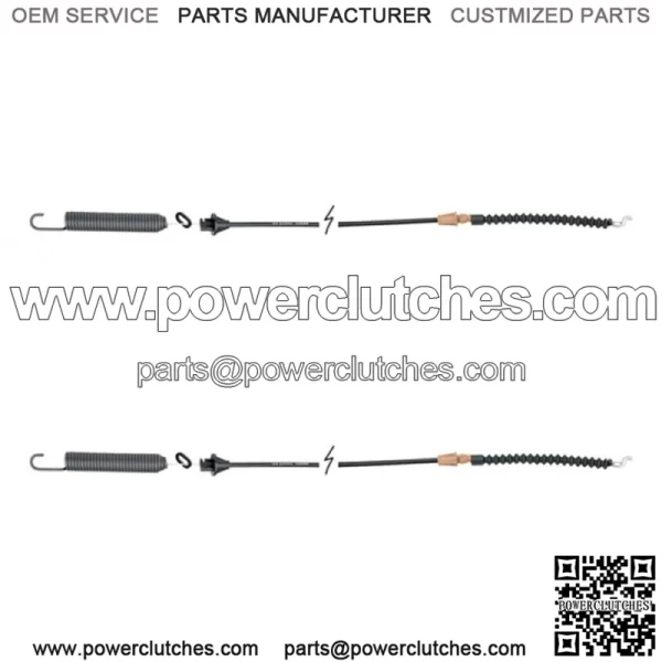 946-04618A (2) Aftermarket PTO Cables Fits Troy Bilt Fits Cub Cadet 746-04618A