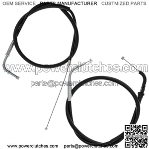 Kawasaki Ninja ZX6 ZX6R ZX600 Push Pull Throttle Cable Kit 54012-1395 (For: Kawasaki)
