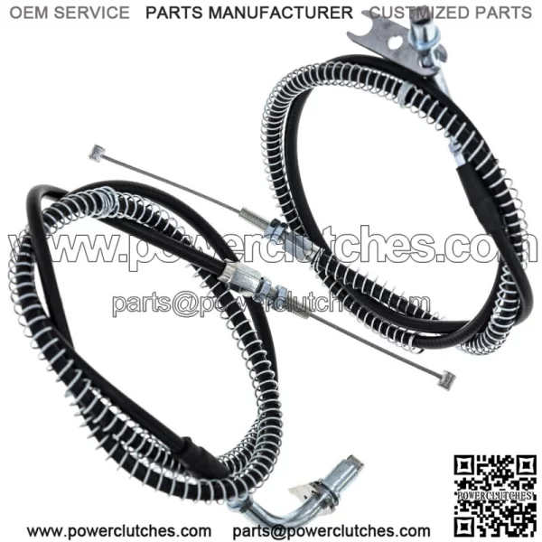 Kawasaki Vulcan 700 750 1500 VN1500A VN1500B Throttle Cable Kit Push Pull (For: Kawasaki) - Image 2