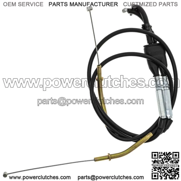 Throttle Cable Push Pull for Kawasaki Ninja ZX6R ZX6RR ZX600N 54012-0132 (for: Kawasaki)