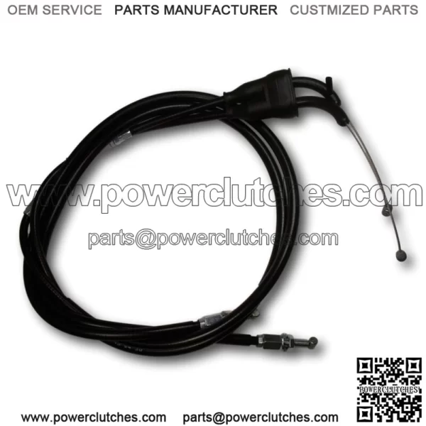 Kawasaki KX250F 2011-2012 KX450F 2012 Throttle Cable Kit Push Pull (For: Kawasaki)