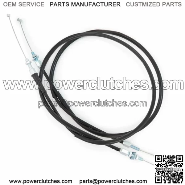 Throttle Cable Kit - Push Pull - Honda XR200 XL250 XL350 XR350 XL600 XR600 (For: Honda)