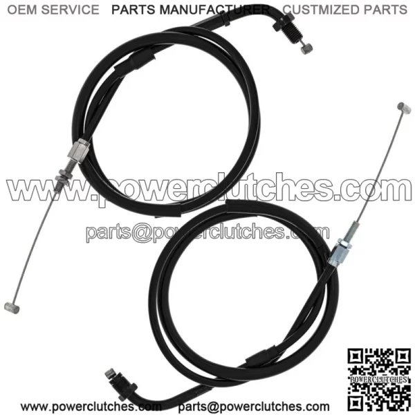 Throttle Cable Kit Push Pull Honda CB750SC VF700S 17910-KE5-405 (for: Honda)