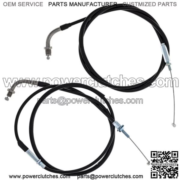 Honda GL1000 GL1000L Throttle Cable Kit Push Pull 17910-MB9-670 (for: Honda)