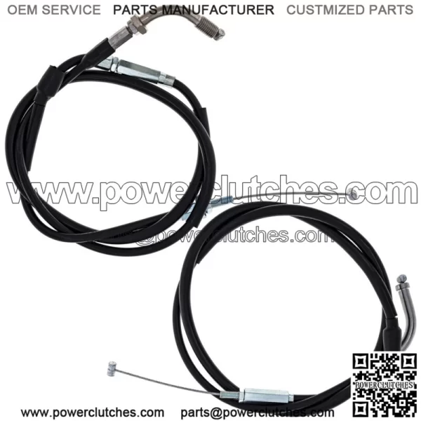Honda GL1200A Push Pull Throttle Cable Kit 17910-MG9-770 17920-MG9-770 (for: Honda)