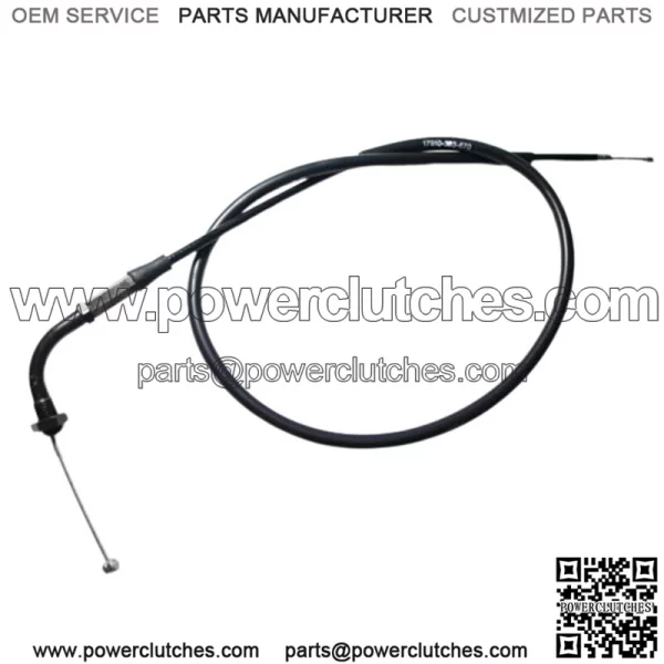FOR Honda CB100N CB125S '76-82 CB125J 78-79 CG110 CG125 JX125 Throttle Cable New