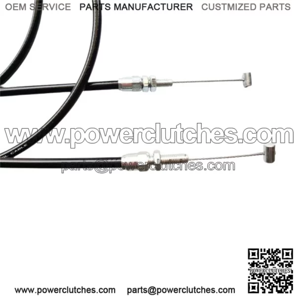 FOR Honda XL250 K0/K1/K2/'76 XL350 K1 K2 Throttle Cable A+B Kit New - Image 3