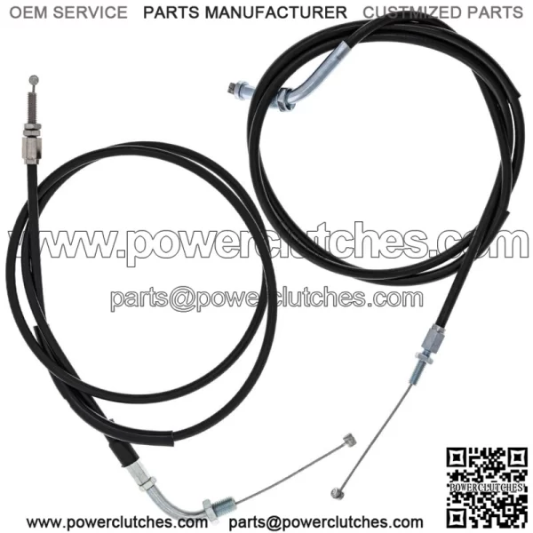 Throttle Cable Kit Push Pull for Yamaha VTX1800 17910-MCH-000 (for: Honda)