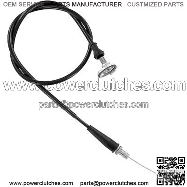 02-0423 - Black Vinyl Throttle Cable Honda CRF80F,XR80R (for: Honda)