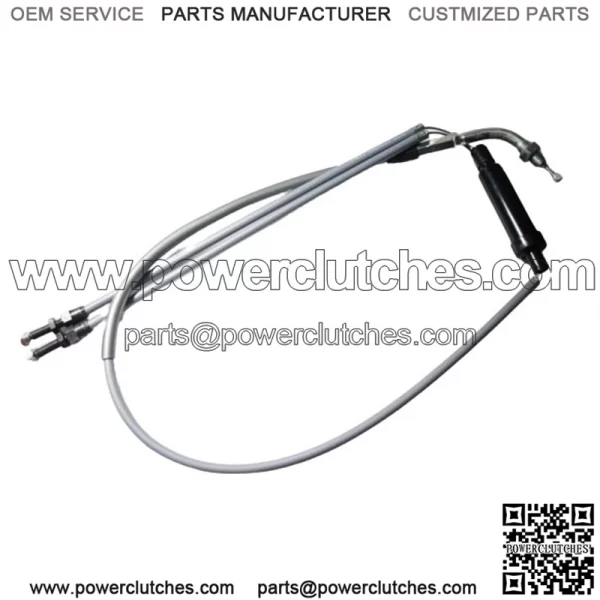 FOR Honda CL250 K0/K3 CL350 K0/K3/K4/K5 CB350G ('73) Dual Throttle Cable New - Image 2