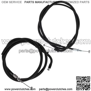Honda CB450SC Push Pull Throttle Cable Kit 17910-447 17920-MC9-760 (for: Honda)
