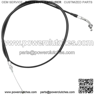 Black Vinyl Throttle Cable OE +12 02-0594 (For: Honda)