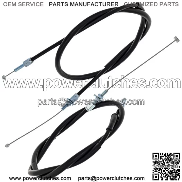 Throttle Cable Kit Push Pull Honda XR200R 17910-KG0-405 17920-KT1-671 (for: Honda) - Image 2