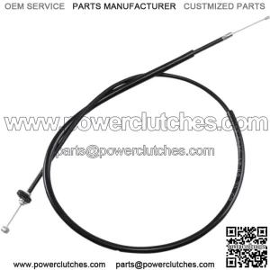 Black Vinyl Throttle Cable (02-0046) (For: Honda)