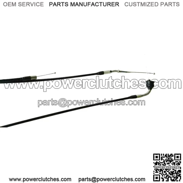 FOR Yamaha DT125 DT175 '78-'79 MX175 '79-'81 Throttle Cable Wire New - Image 3