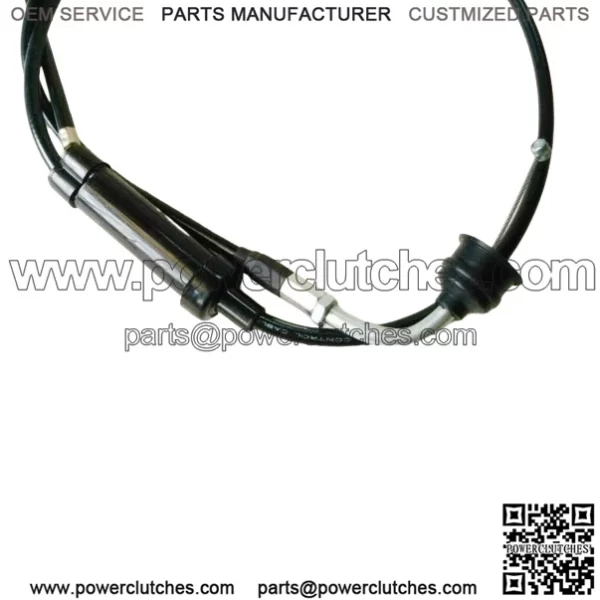 FOR Yamaha DT100 DT100C 1976 DT100X Throttle Cable Assy New - Image 2