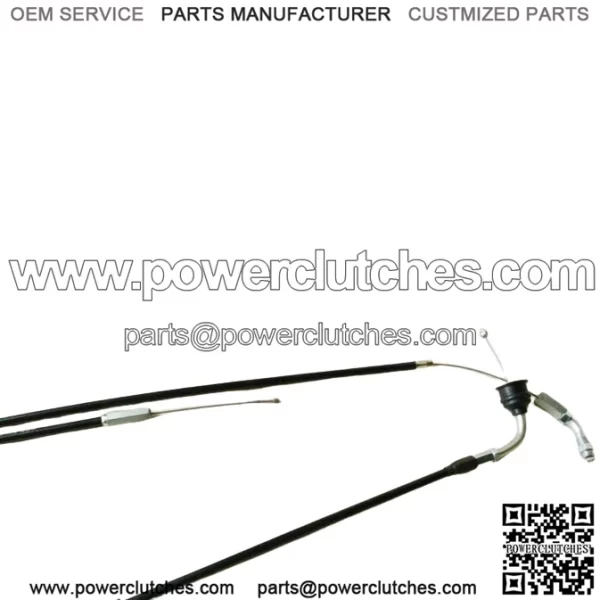 FOR Yamaha DT100 DT100C 1976 DT100X Throttle Cable Assy New - Image 3