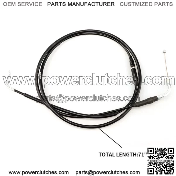 Universal Throttle Cable For Scooter Dirt Bike Off Road 71" For YAMAHA SUZUKI - Image 4