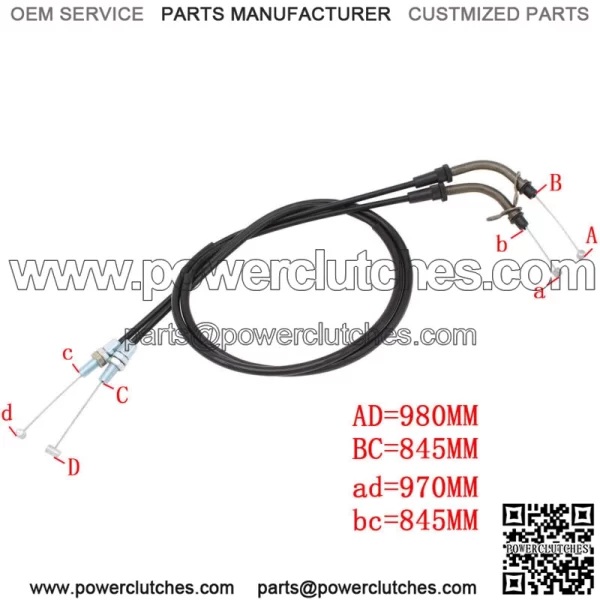 Throttle Cable for Suzuki GSXR600 GSXR750 2006-2009 GSXR1000 2005-2009 2007 2008 (for: Suzuki) - Image 3