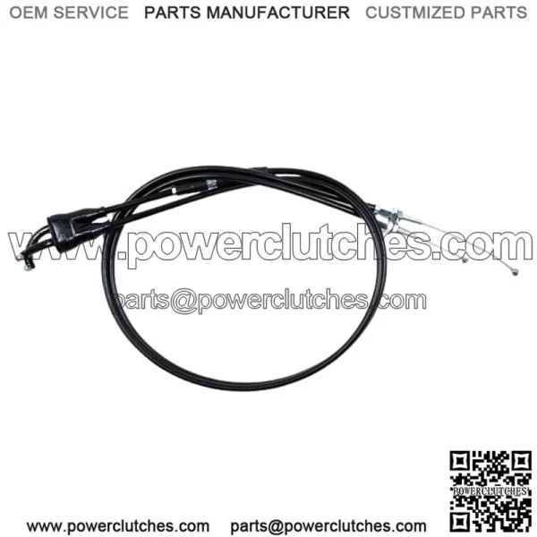 Throttle Cable Kit Push Pull DRZ400 DRZ400E KLX400R Replacement (For: Suzuki)