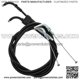 Throttle Cable Push Pull for Suzuki DR650S DR650SE 58300-12D00 58300-12E01 (for: Suzuki)