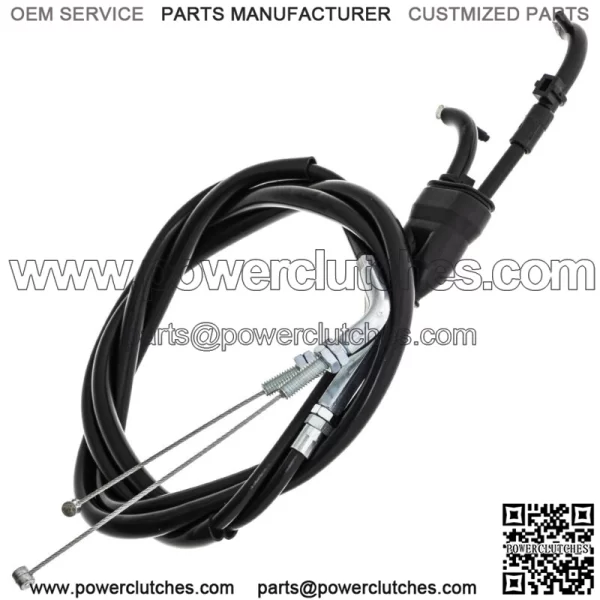 Throttle Cable Push Pull for Suzuki DR650S DR650SE 58300-12D00 58300-12E01 (for: Suzuki) - Image 2
