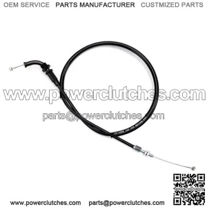 Black Vinyl Throttle Cable For Suzuki GZ 250 1999-2010 (For: Suzuki)