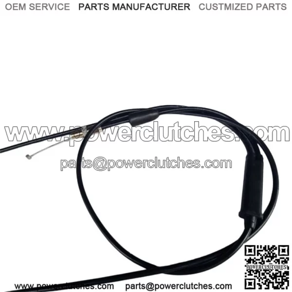 FOR Suzuki 250 1976 TS250 TS250A Dual Throttle Cable Assembly #1 - Image 3