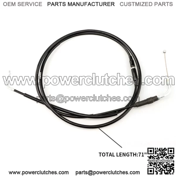 Universal Throttle Cable For Scooter Dirt Bike Off Road 71" For YAMAHA SUZUKI - Image 4