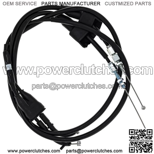 Throttle Cable Push Pull For Suzuki 2013-2018 RMZ250 58301-49H10 (For: Suzuki)