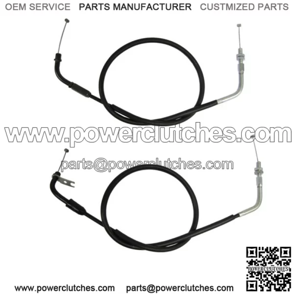 Throttle Cable Push & Pull for Suzuki GSF 1250 S Bandit (Semi-Faired) 2007-2009