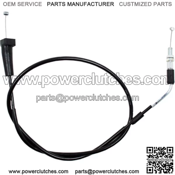 Black Vinyl Throttle Cable for Suzuki Lt-R450 Quadracer 2006-2008 (for: Suzuki)